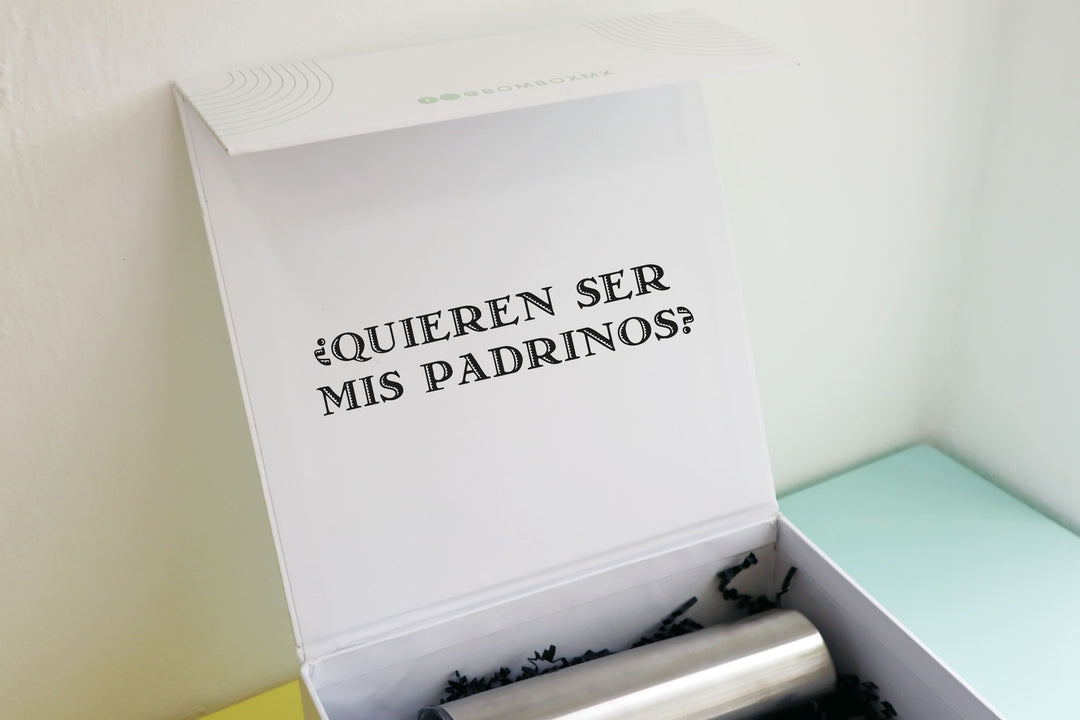 ¿Quieren ser mis padrinos?